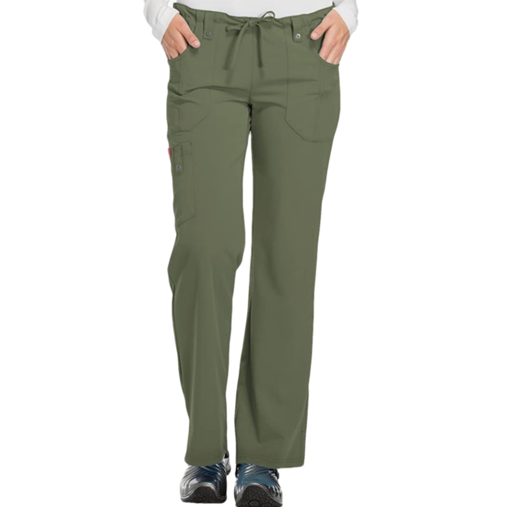 NOT AVAILABLE Dickies Olive Cargo Scrub Pant